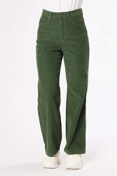 PANTALON GELU RUSTY Verde Oscuro