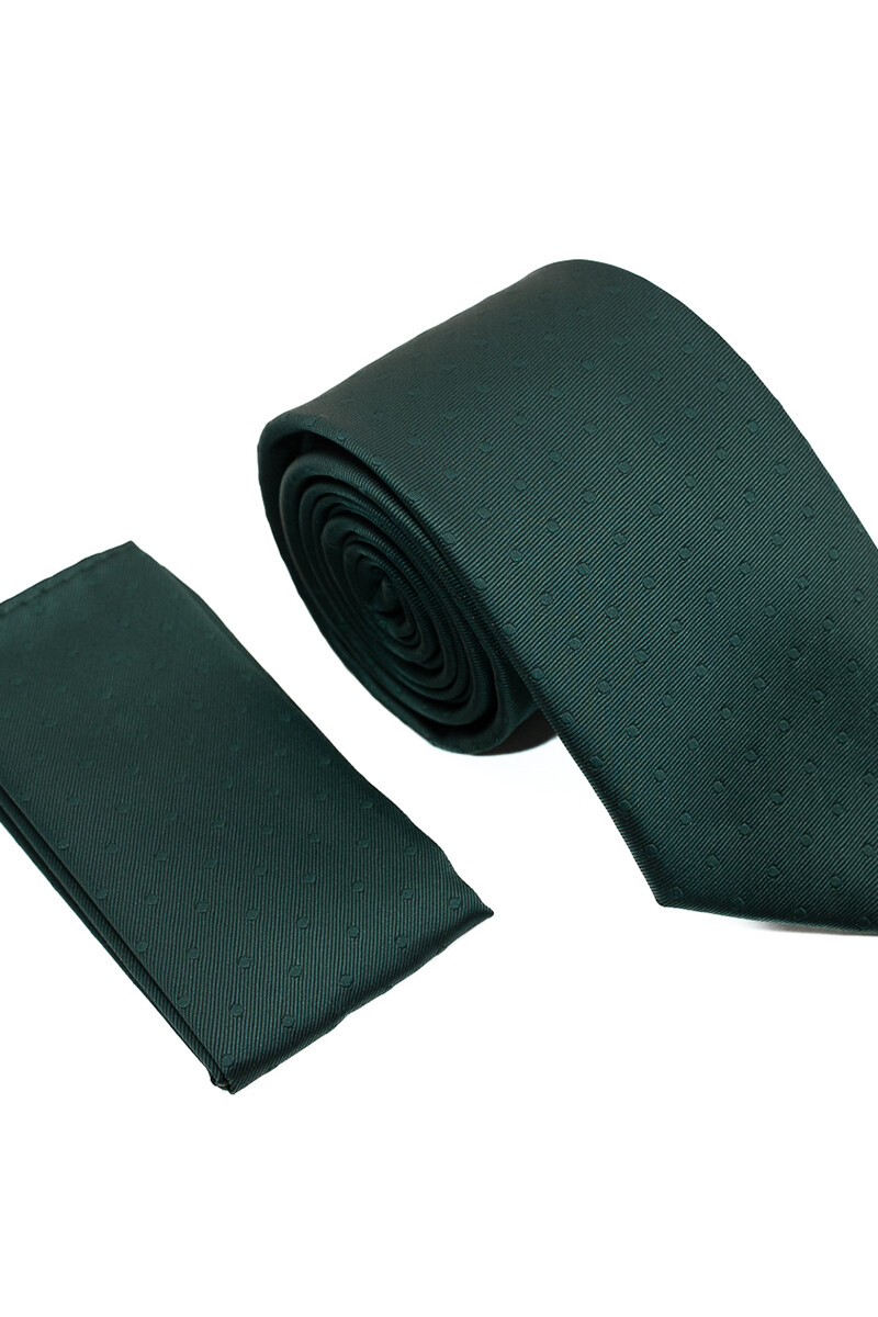 Corbata con Pañuelo VERDE