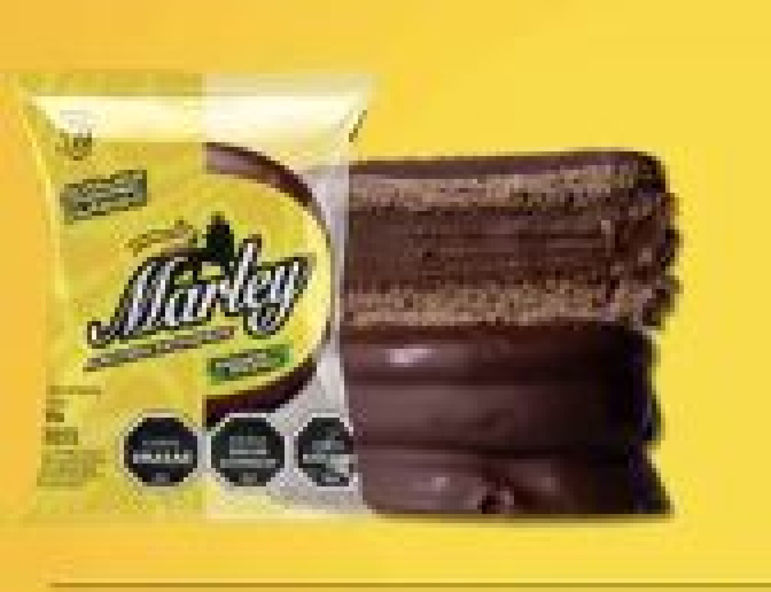 ALFAJOR TRADICIONAL NEGRO MARLEY X10 UNIDADES 