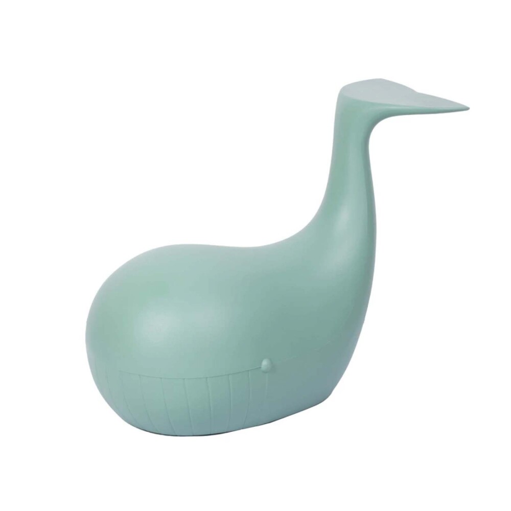 BANCO/MESA PARA NIÑOS POLIETILENO VERDE BALLENA