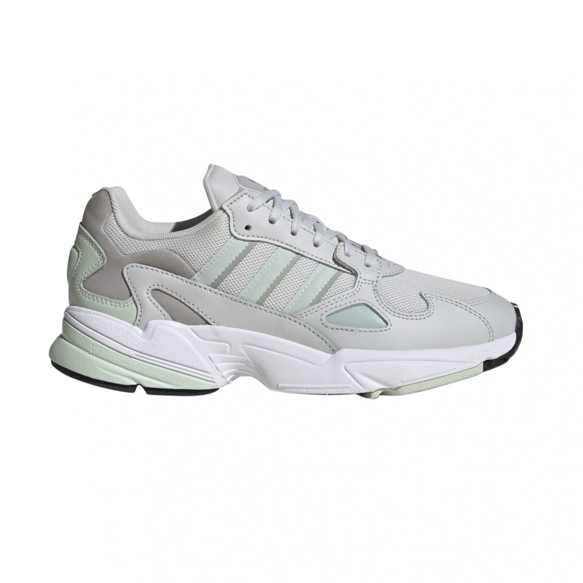 adidas FALCON W - GREY-GREEN 