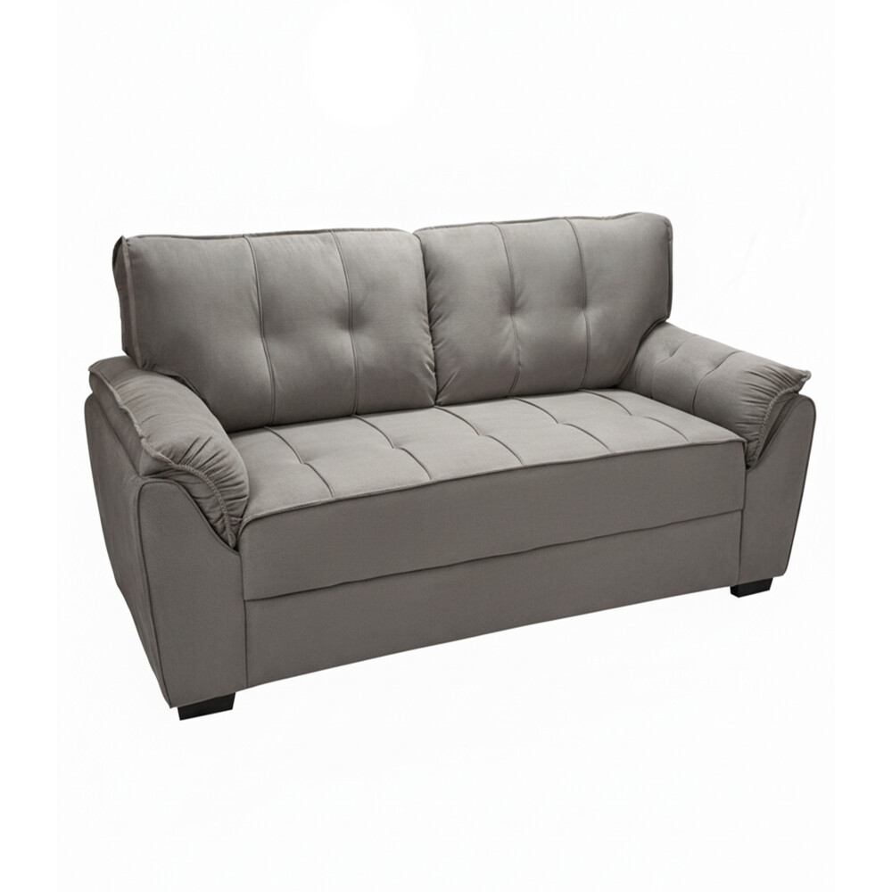 Juego De Living Sillones Sofá 2 Y 3 Cuerpos - Montana Gris