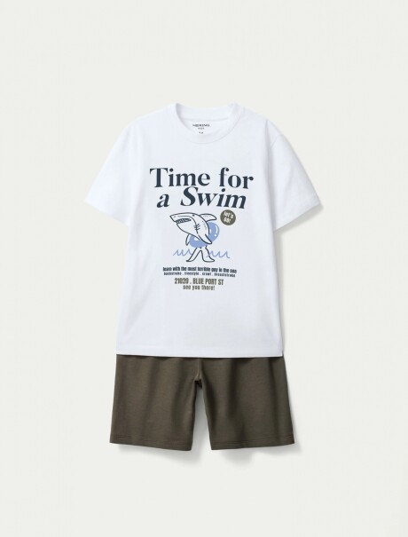 CONJUNTO INFANTIL CON ESTAMPADO CONJUNTO MM MASC