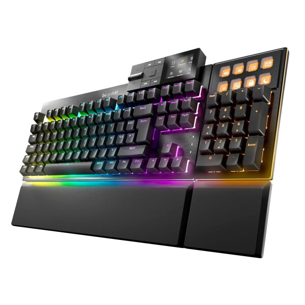 Teclado Mecánico Be Quiet Dark Mount Silent Linear Tec178 TECLADO BE QUIET! DARK MOUNT SILENT LINE