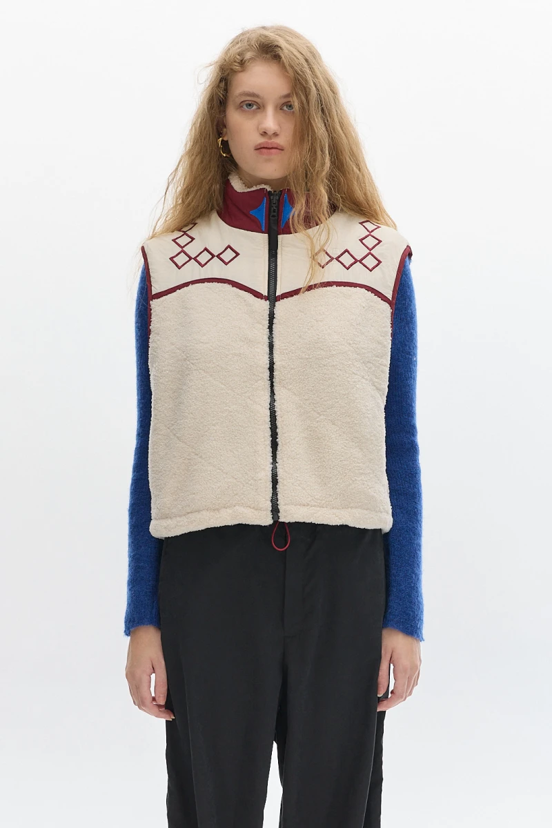 Chaleco Montana Crema