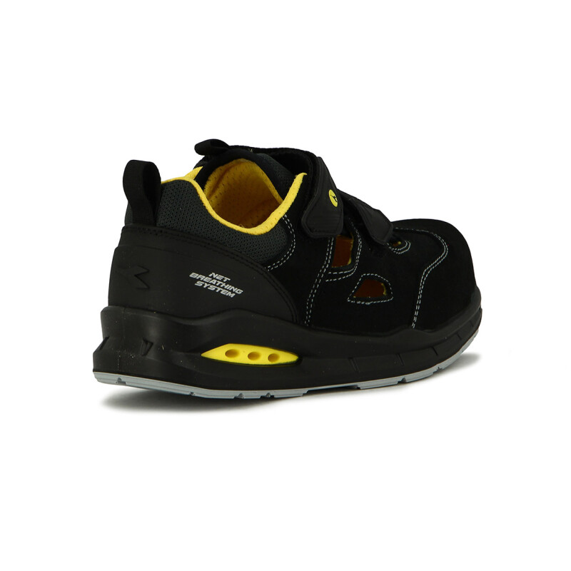 Diadora Utility Zapato Run Net Airbox Sandal S1p Src Negro