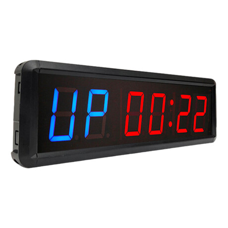 Reloj Temporizador Gimnasio c/Control Multifunciones Ele001006