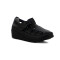 Wonder Guillermina Casual C/velcro S/ Corrida Alta Negro