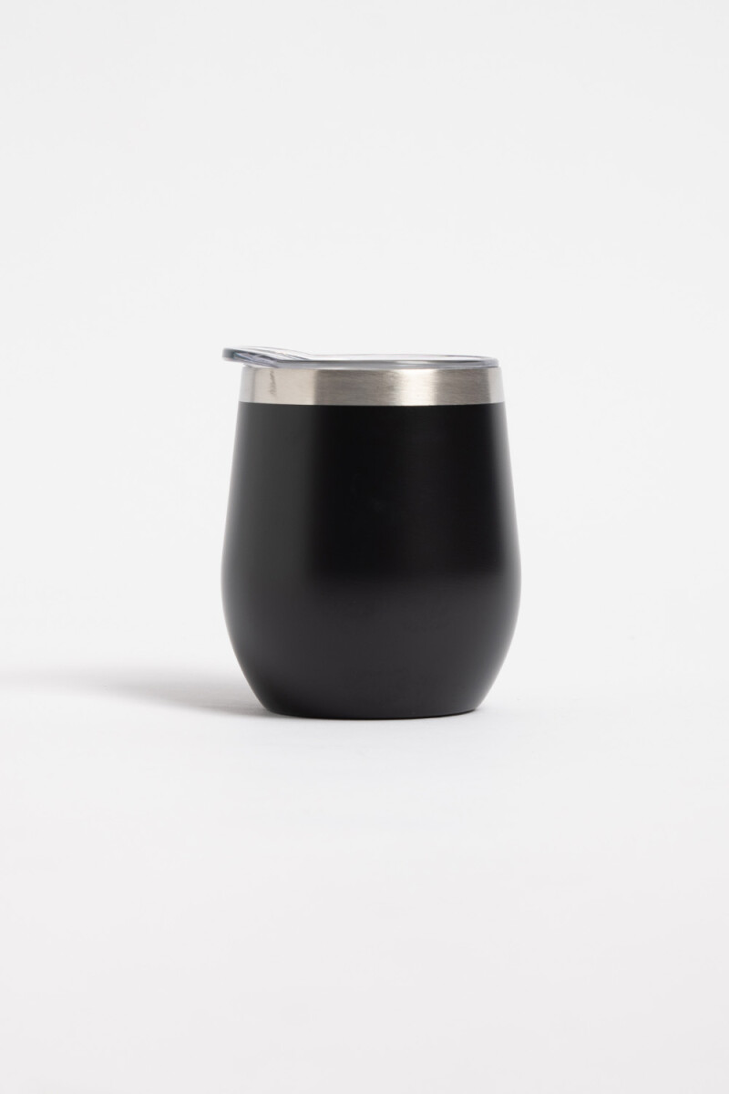 Mate acero inoxidable Negro
