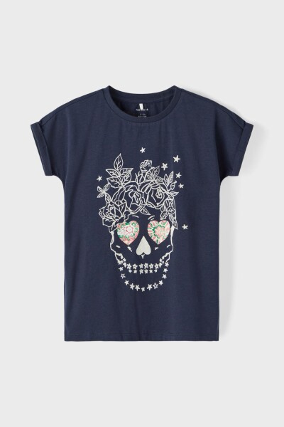 Camiseta Linette Dark Sapphire