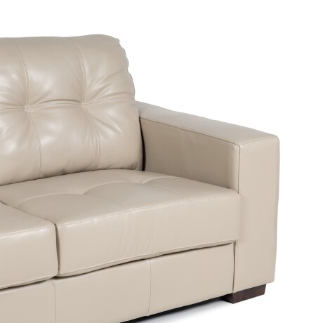 Rinconera Fargo - Cuero Básico - Chaise Izquierdo 519 (Beige)