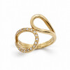 Anillo Nita de Oro Amarillo 18k con Brillantes Anillo Nita de Oro Amarillo 18k con Brillantes