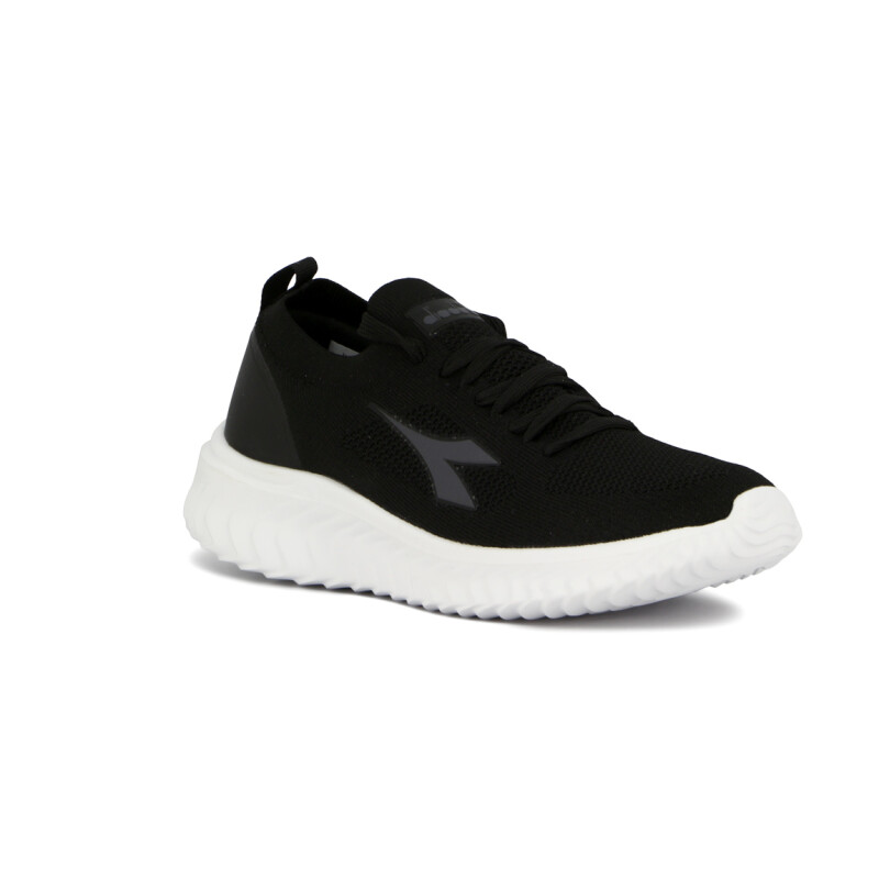 Diadora Calzado Deportivo de Hombre Running Montelusa - Black/Grey Negro-Gris