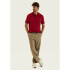CAMISA POLO MM MASC VERMELHO ESCURO