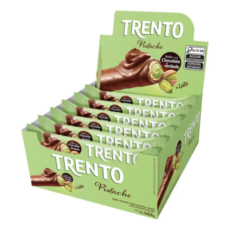 Barquillo Trento Rell x 16 Pistacho