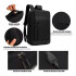 Mochila Porta Notebook Laptop C/puerto Usb Impermeable Variante Color Negro