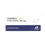 CEREBROL 500 MG. CJ X 30 COMP. única