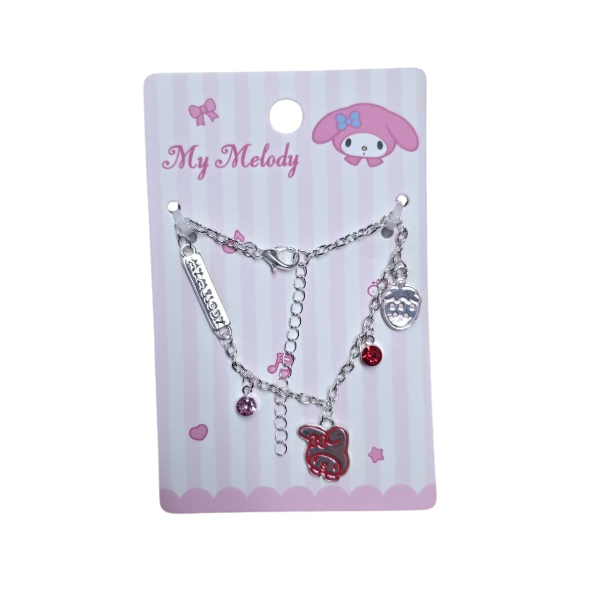 Pulsera con dijes Melody - diseño 1 