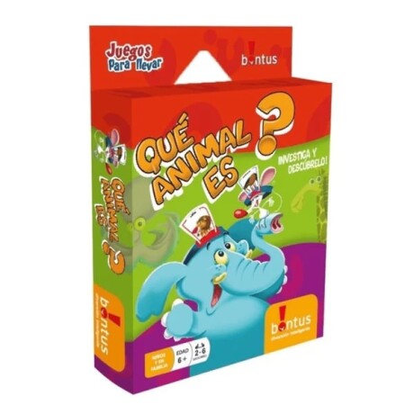 Que animal es? Bontus Que animal es? Bontus