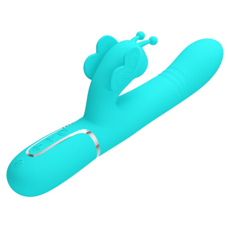 Vibrador 4 en 1 Twinkled Tenderness Pretty Love Verde