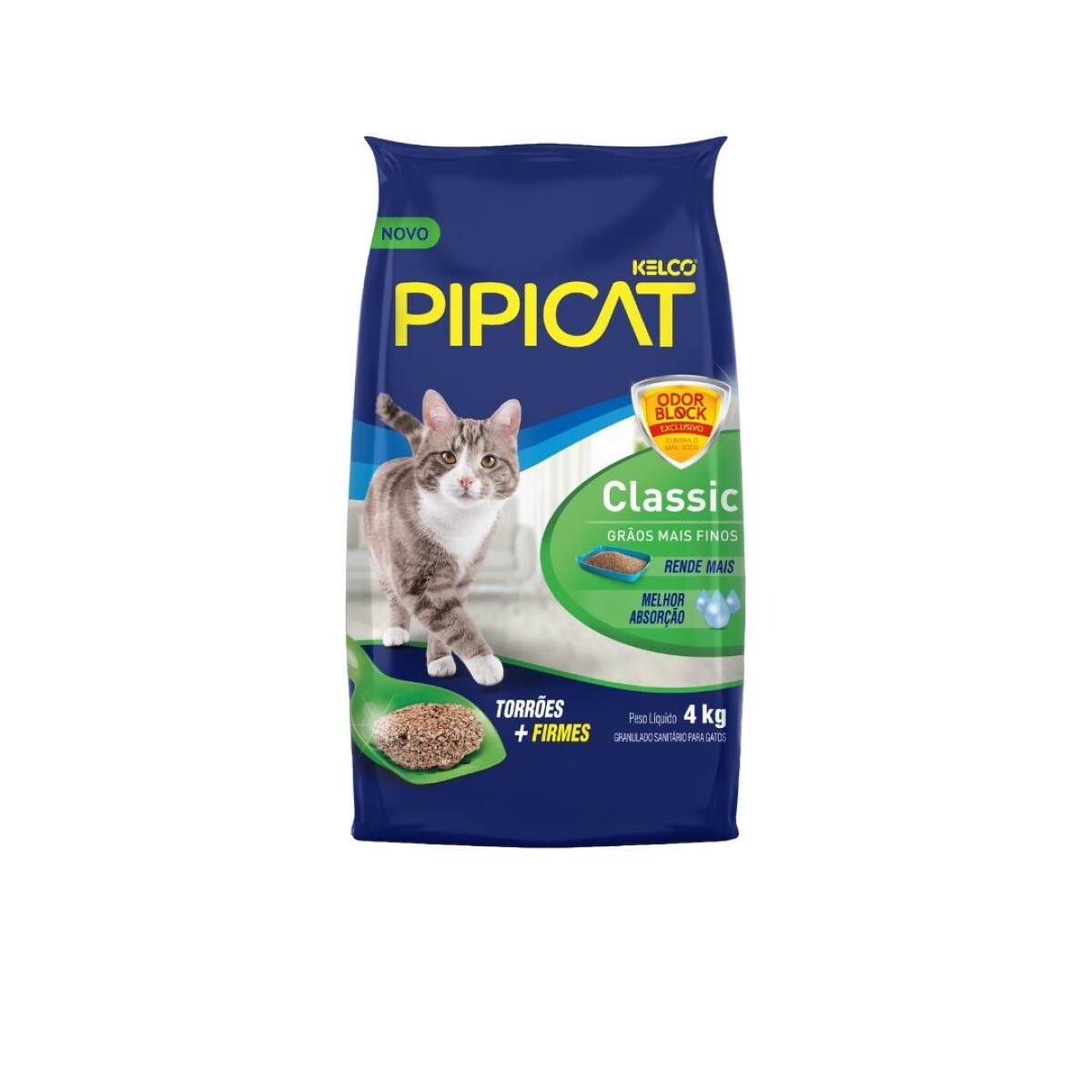 SANITARIO P/GATOS PIPICAT CLASSIC, 4KG 