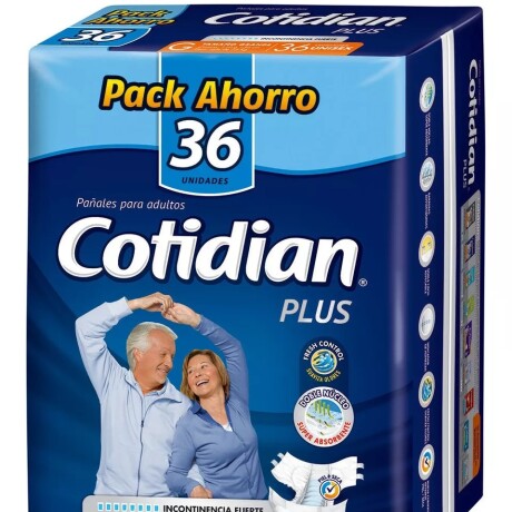 Pañales De Adulto Cotidian Plus Talle G x36 Pañales De Adulto Cotidian Plus Talle G x36