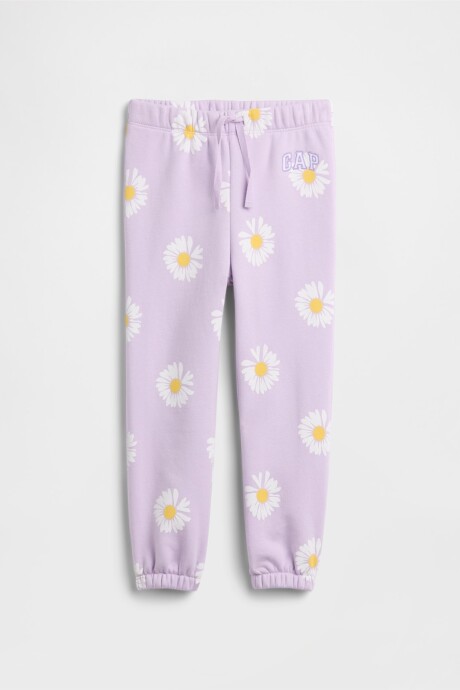 Pantalón Deportivo Logo Gap Toddler Niña Nostalgic Lavender