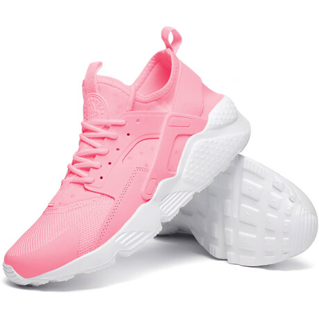 Calzado Adulto Casual Deportivo Unisex Acordonado Rosa