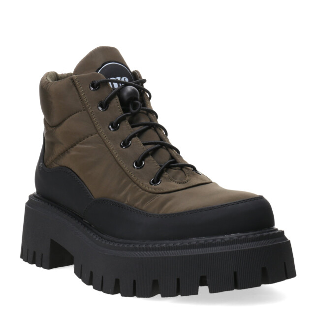 Botas de Mujer Miss Carol NANTU acordonada Verde