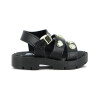 Molekinha Sandalia Infantil Napa Turim Negro