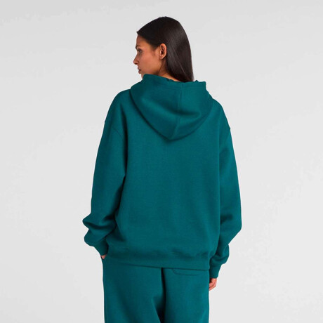 Campera Linear Heritage Fleece de Mujer Verde