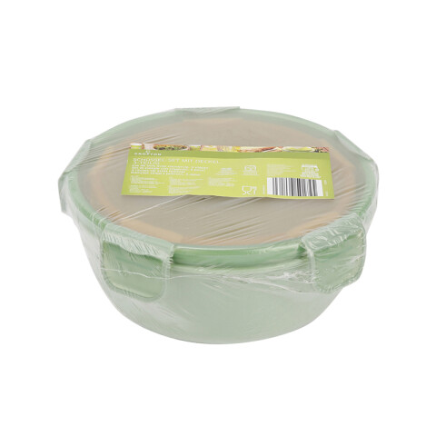 Recipiente colores plenos con cierre hermetico 3 pcs (M2026) Recipiente Colores Plenos Con Cierre Hermetico 3 Pcs (m2026)