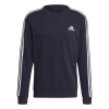 Buzo Adidas Essentials 3 Rayas Azul