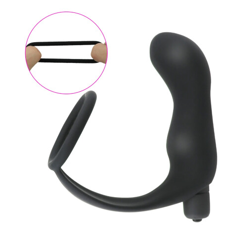 Vibrador Prostático Con Anillo Peneano Vibrador Prostático Con Anillo Peneano
