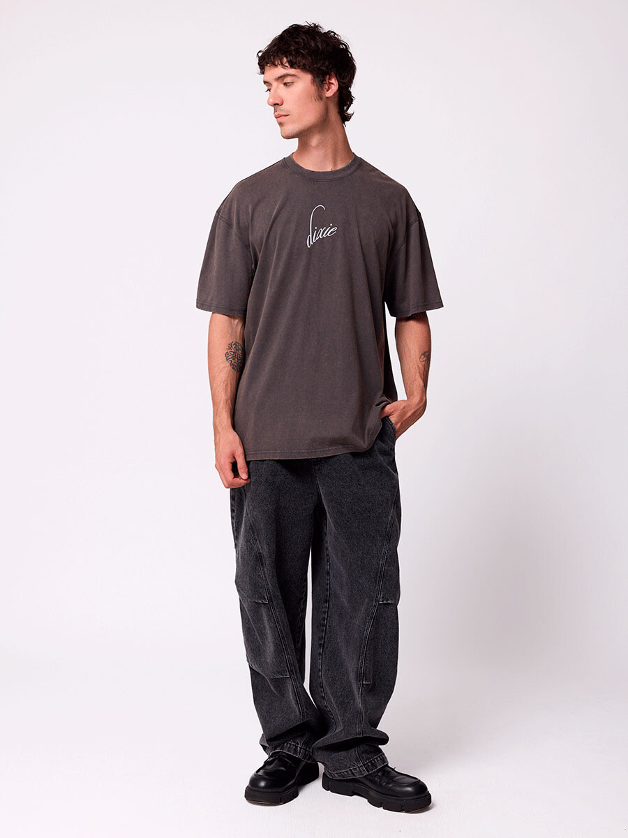 T-SHIRT ITAN DIXIE Gris Oscuro