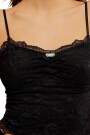 TOP LACEY ESSENTIAL Negro