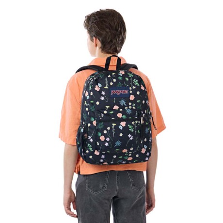 Mochila Escolar Jansport Cross Town Original Unisex Urbana Bewitched Blooms