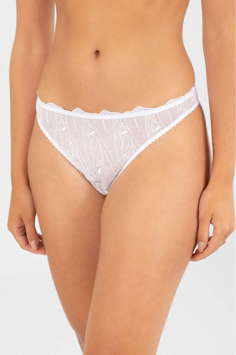 Colaless amapola - Blanco 