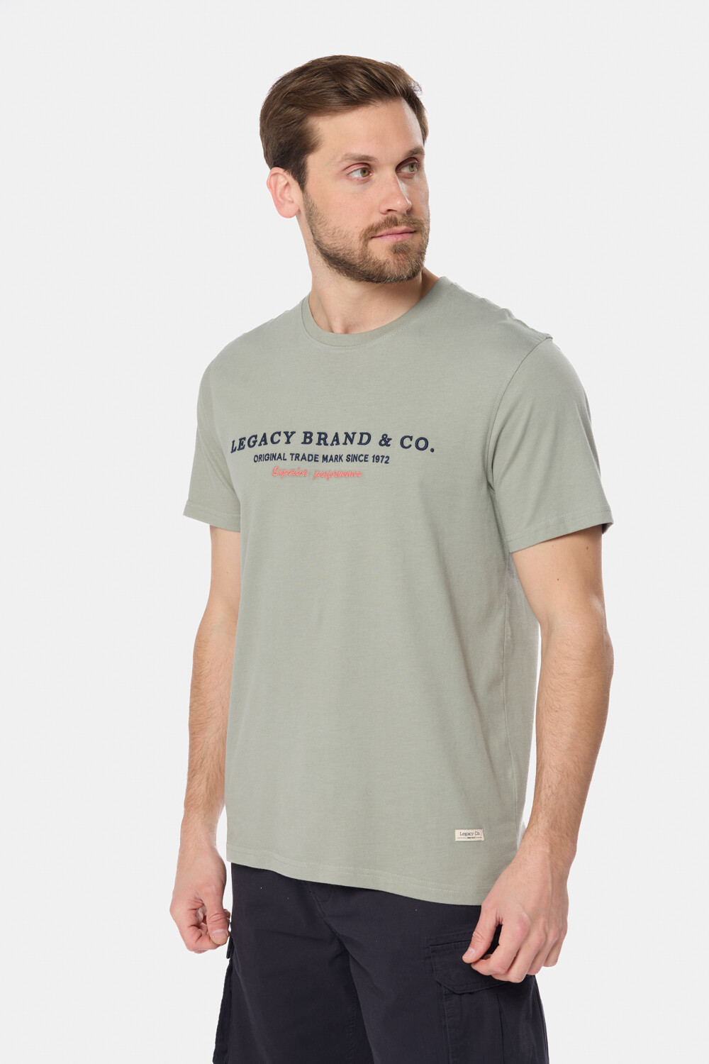 REMERA BORDADA Verde