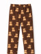 PANTALON PIJAMA ANA MARRON
