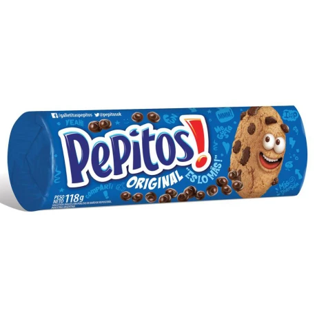 GALLETA PEPITOS REGULAR 118G GALLETA PEPITOS REGULAR 118G