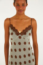 VESTIDO LENCERO Celeste