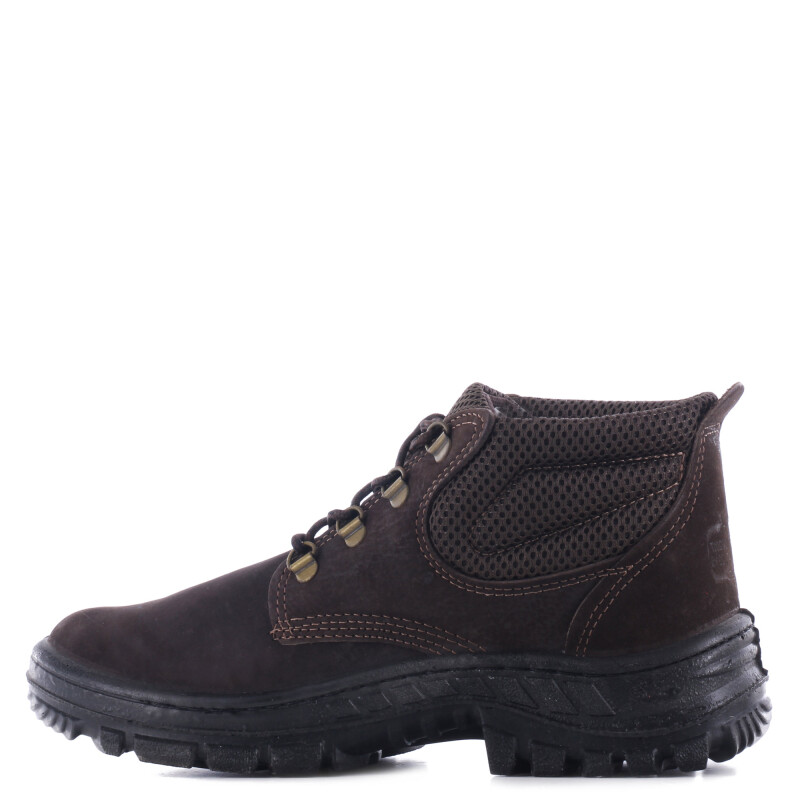 Botas de Hombre Worker Puntera de Acero Marrón