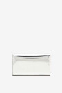 BILLETERA / MINIBOLSO 1DR CUER Plata