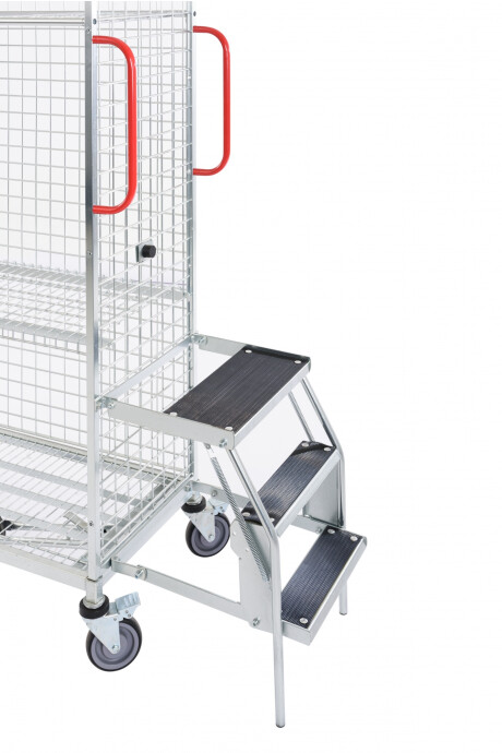 Carro Reposicion Con Escalera Carro Reposicion Con Escalera