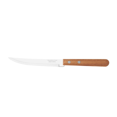 Cuchillo de mesa con mango de madera modelo DYNAMIC, 12 piezas TN8105