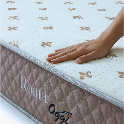 Colchón ROMA -1 Plaza 88 cm Ancho Espuma con base EPS - 88 x 188 x 20 cm - 80Kg Colchón ROMA -1 Plaza 88 cm Ancho Espuma con base EPS - 88 x 188 x 20 cm - 80Kg