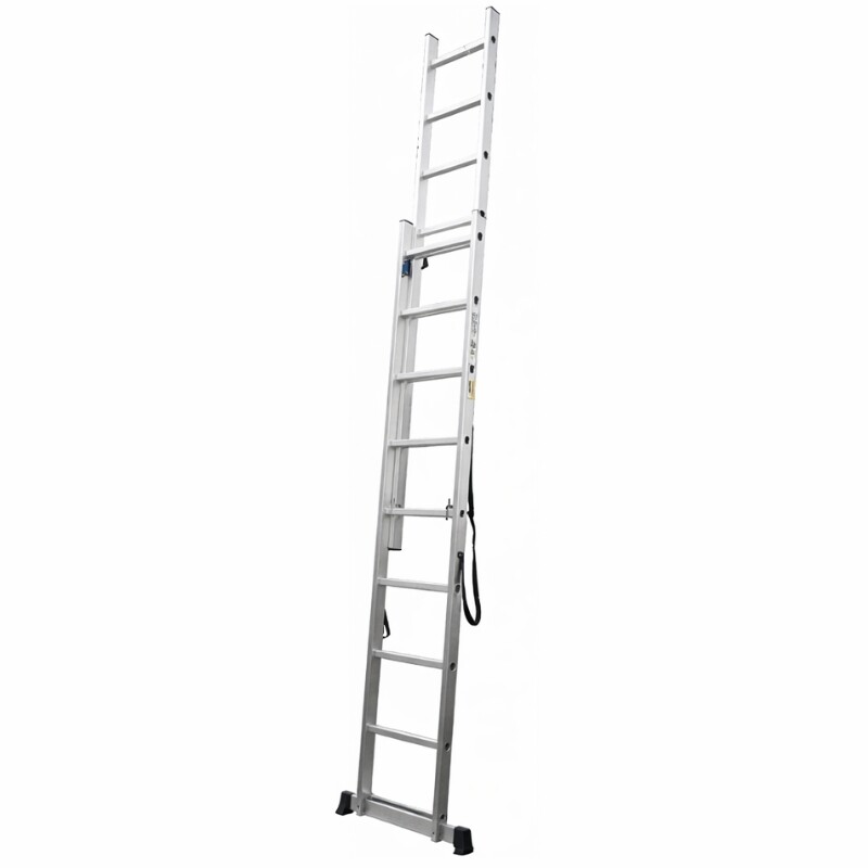 GALOX ESCALERA ALUMINIO COLISA PANTHER 2 SECCIONES x 10 ESCALONES Galox Escalera Aluminio Colisa Panther 2 Secciones X 10 Escalones