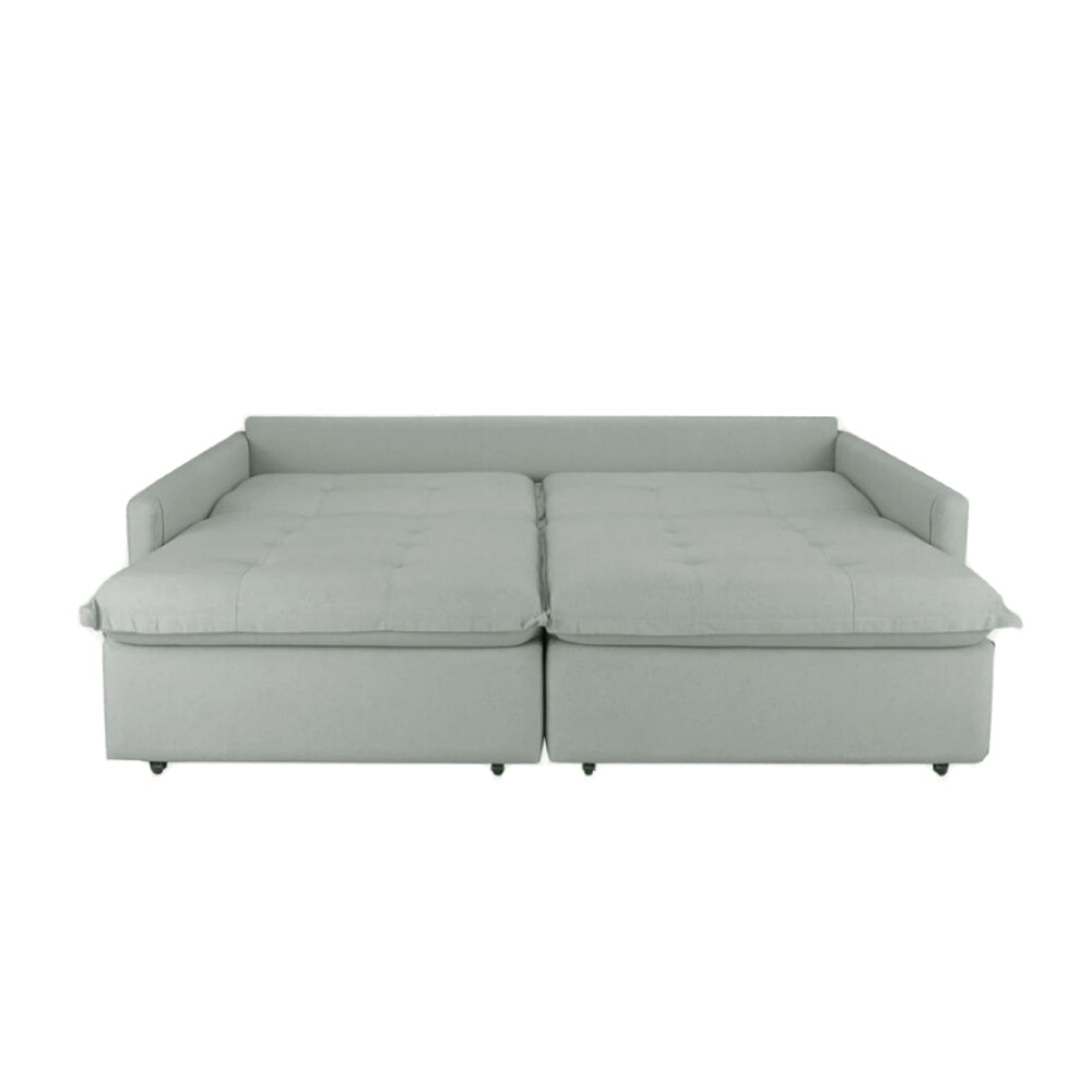 Sofá Cama Oliver 3 Cuerpos Verde