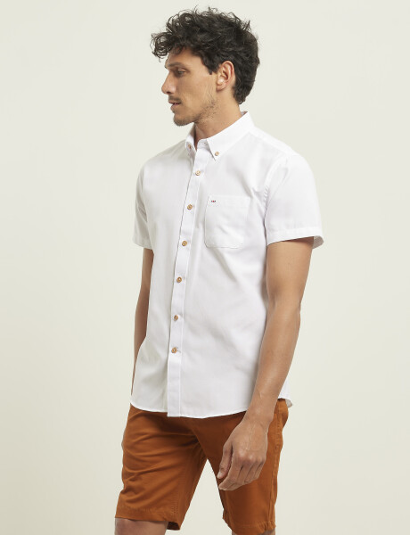 Camisa Harrington Label Blanco